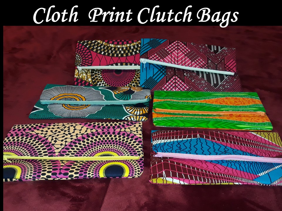 cloth clutch bags